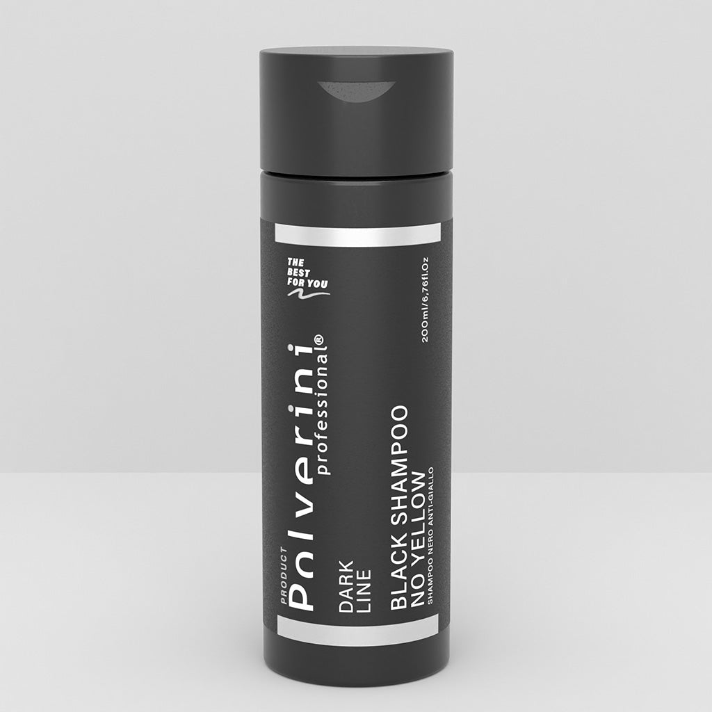 Black Shampoo No Yellow - Polverini Professional - Made in Italy